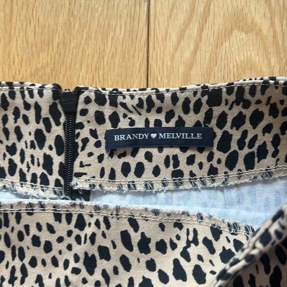 Brandy Melville Phoebe Leopard Skirt - Picture 4 of 5
